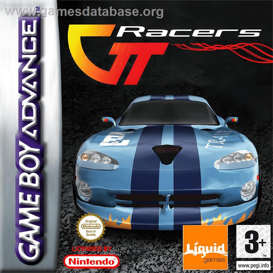 Gt Racers - Nintendo Game Boy Advance - Artwork - Box